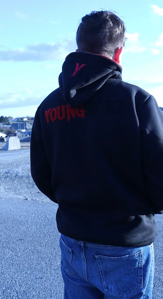 Red/Black Reversible YoungStarz Hoodie