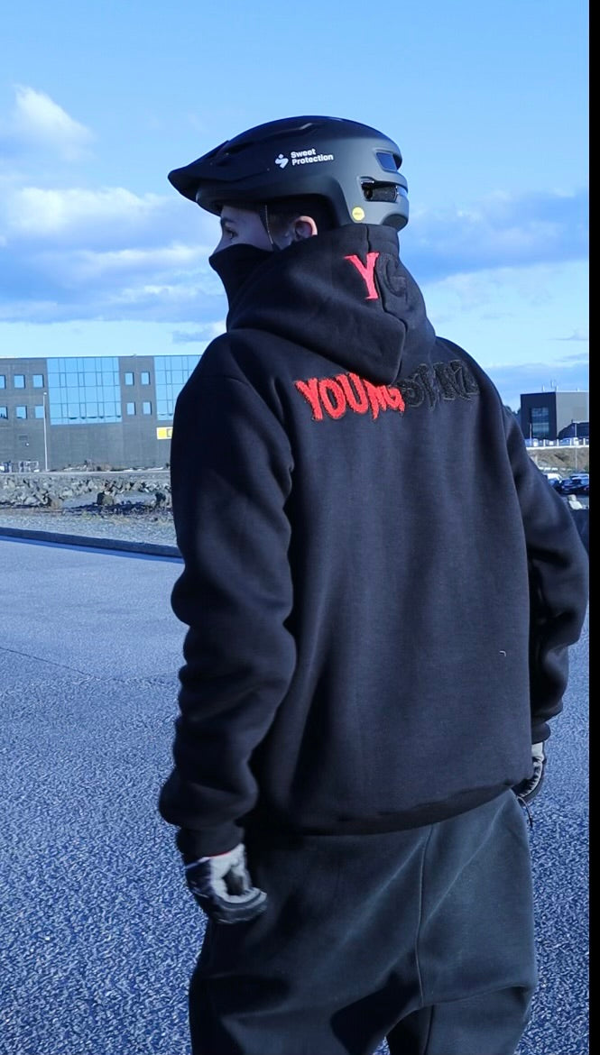 Red/Black Reversible YoungStarz Hoodie