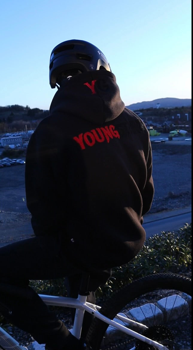 Red/Black Reversible YoungStarz Hoodie