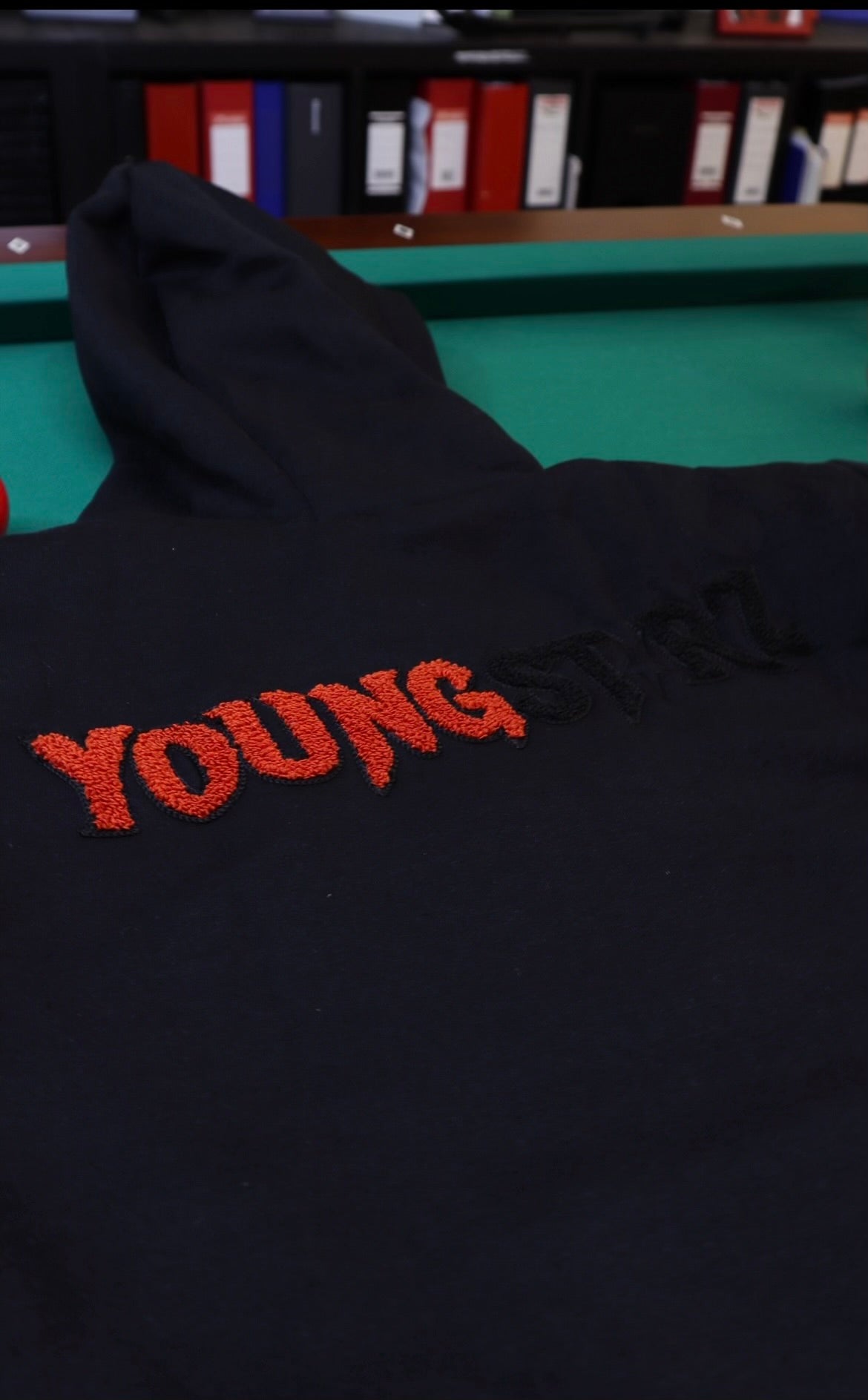 Red/Black Reversible YoungStarz Hoodie