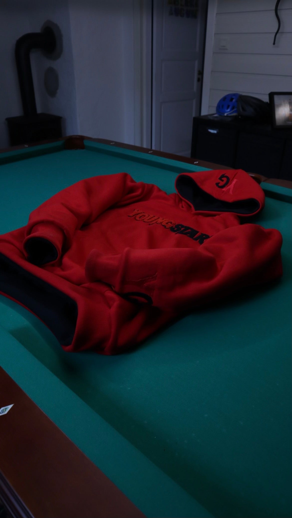 Red/Black Reversible YoungStarz Hoodie