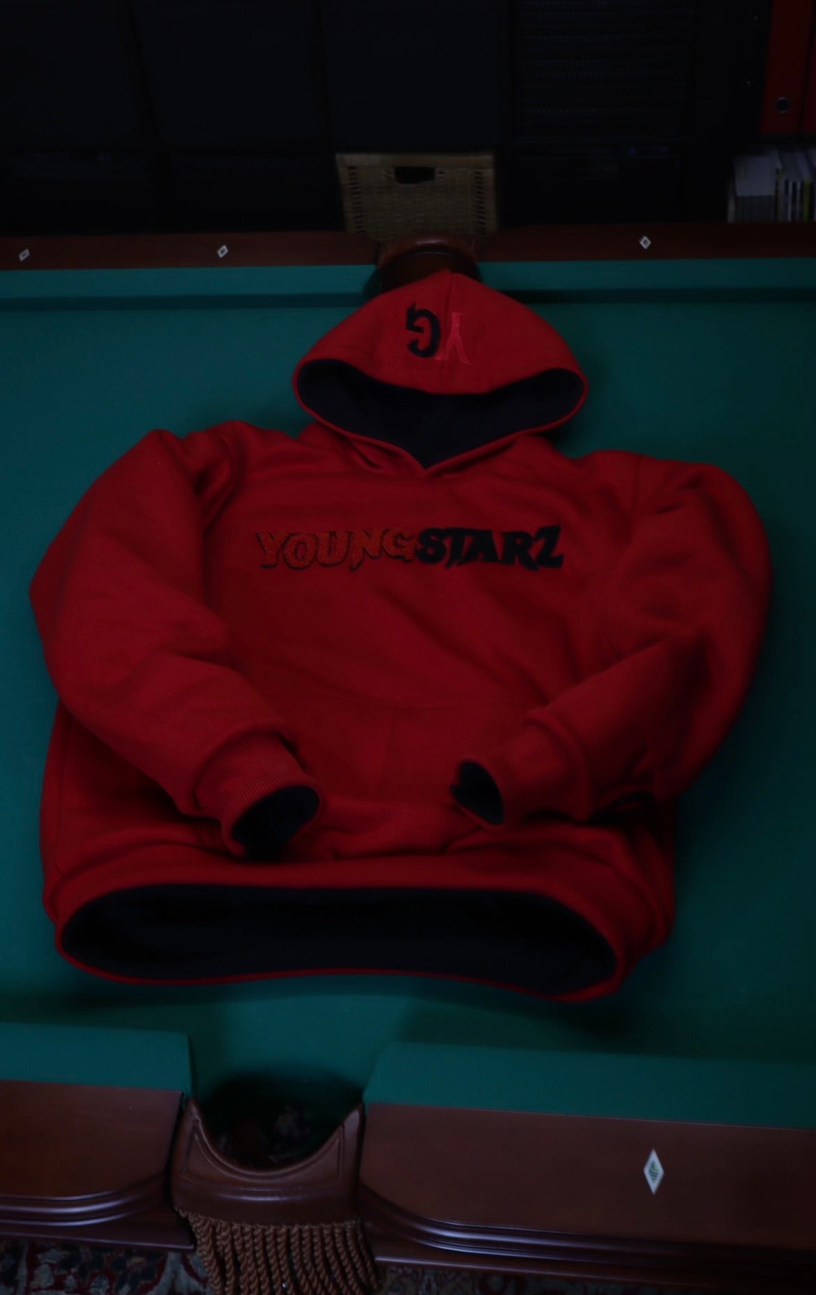 Red/Black Reversible YoungStarz Hoodie