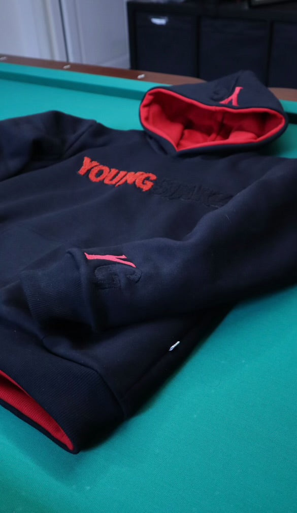 Red/Black Reversible YoungStarz Hoodie