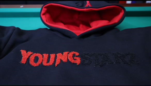 Red/Black Reversible YoungStarz Hoodie